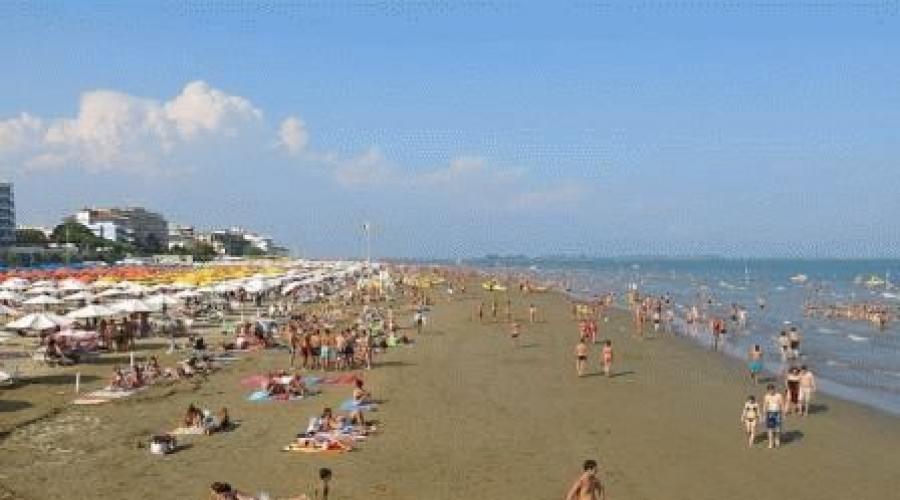 Відпочинок у Ліньяно Сабб'ядоро (Італія) з дітьми: парки, пляжі, як дістатися.  Відкрити ліве меню Ліньяно Курорт Ліньяно Італія